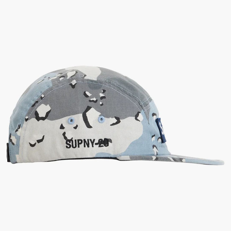 Supreme Military Camp Cap (SS20) Blue Chocolate Chip Campo