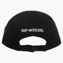 Supremo Military Camp Cap (SS24) Negro