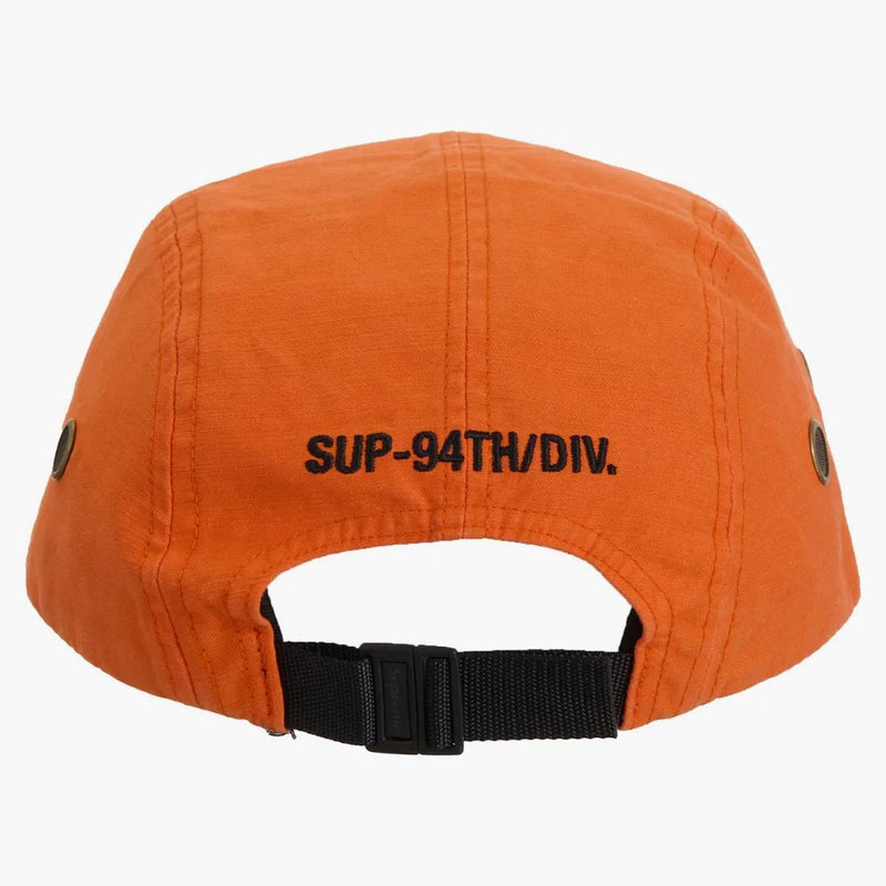 Supreme Military Camp Cap (ss24) Orange
