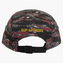 Supreme Military Camp Cap (ss24) Red Tiger Camo