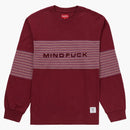 Supreme Mindfuck l/s tea maroon