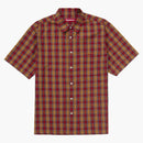 Supreme Mini Plaid S/s Shirt Orange