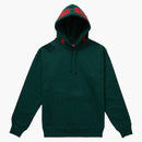 Supreme Mirrored Logo Hooded Sweatshirt (FW19) Dark Green
