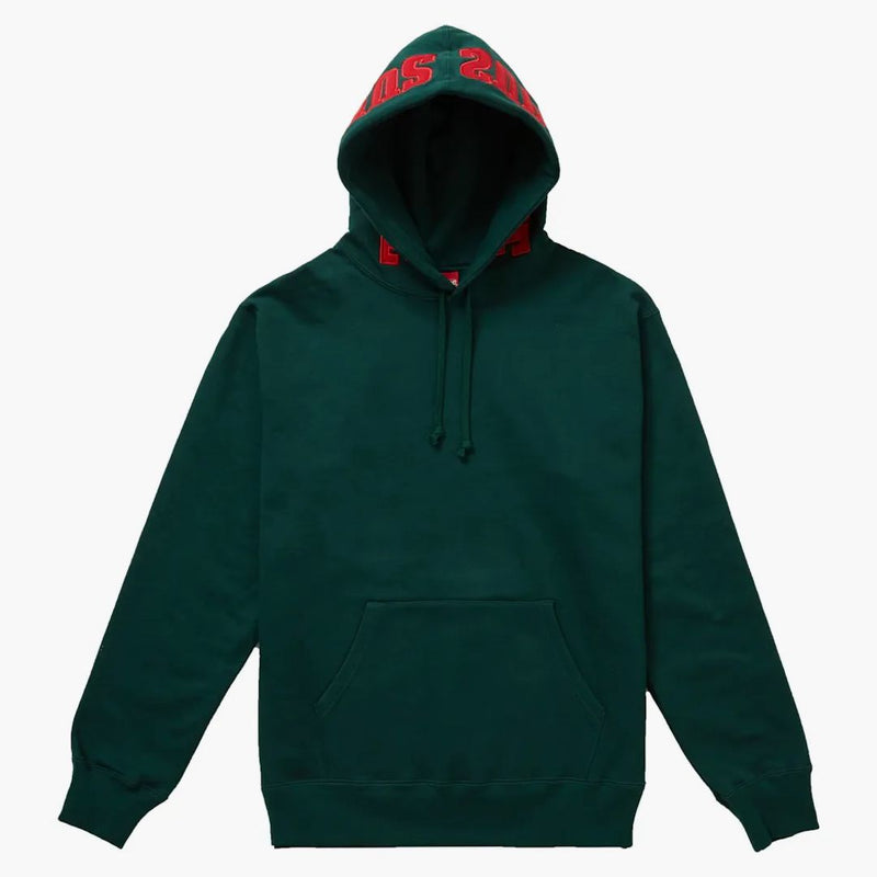 Mikina s nejvyšším zrcadlem loga (FW19) tmavě zelená