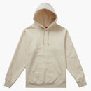 Supreme Mirrored Logo Hooded Sweatshirt (FW19) Natural