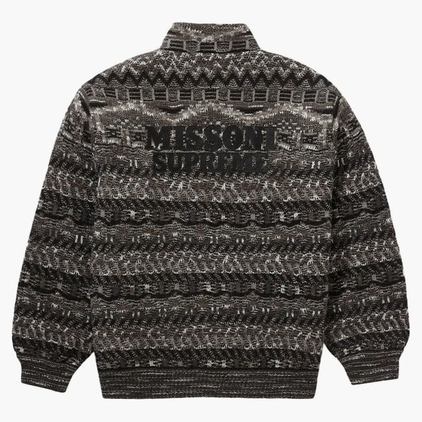 Supreme Missoni Reversible Knit Jacket Black