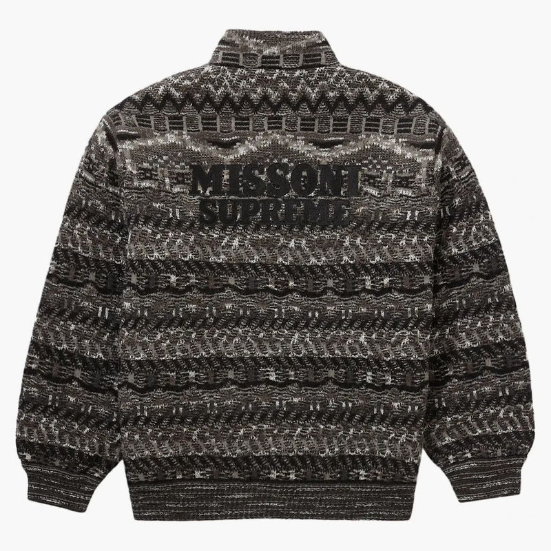 Supreme Missoni Reversible Knit Jacket Black