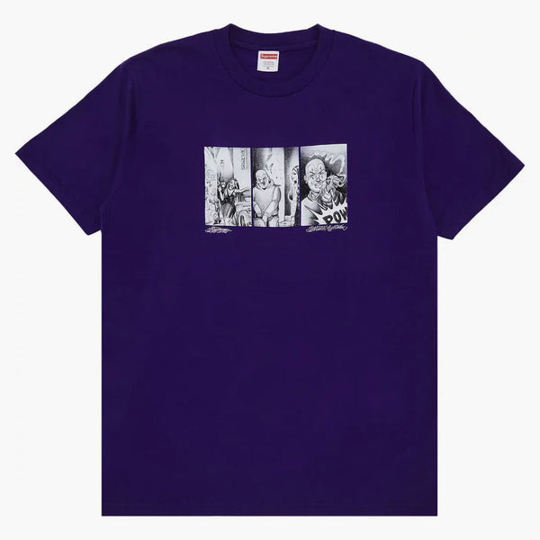 Supreme Mister Cartoon Pow Tea Purple