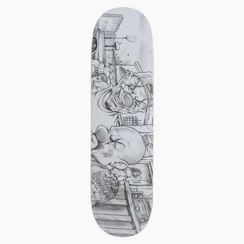 Nejvyšší mister kreslený skateboard paluba multicolor