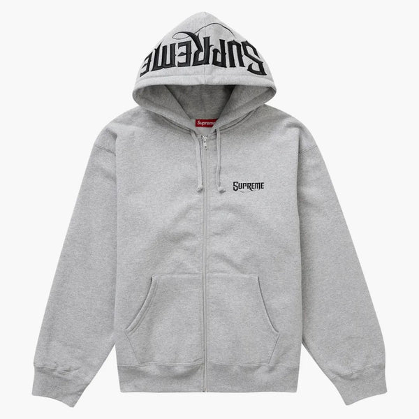 Nejvyšší mister Cartoon Zip Up Hooded Mikina Heather Grey