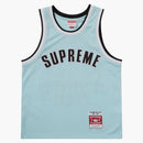 Supreme Mitchell & Ness Basketball Jersey Light Blue