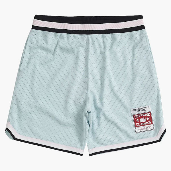 Supreme Mitchell & Ness Basketball Short Light Blue