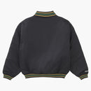 Supreme Mitchell & Ness Camo Logo Varsity Jacket Black