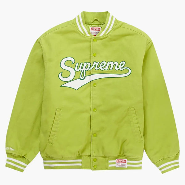 Supreme Mitchell & Ness Doughboy Till Varsity Jacket Green