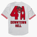 Supreme Mitchell & Ness Downtown Hell Baseball Jersey White