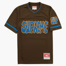 Supreme Mitchell & Ness Football Jersey Brown