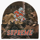 Supreme Mitchell & Ness NCAA Beanie Woodland Camo