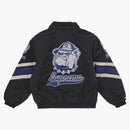 Supreme Mitchell & Ness NCAA Hooded Stadium Jacket svart