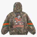 Nejvyšší Mitchell & Ness NCAA Hooded Stadium Bunda Woodland Camo