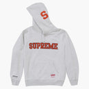 Supreme Mitchell & Ness NCAA Felpa con cappuccio Ash Grey