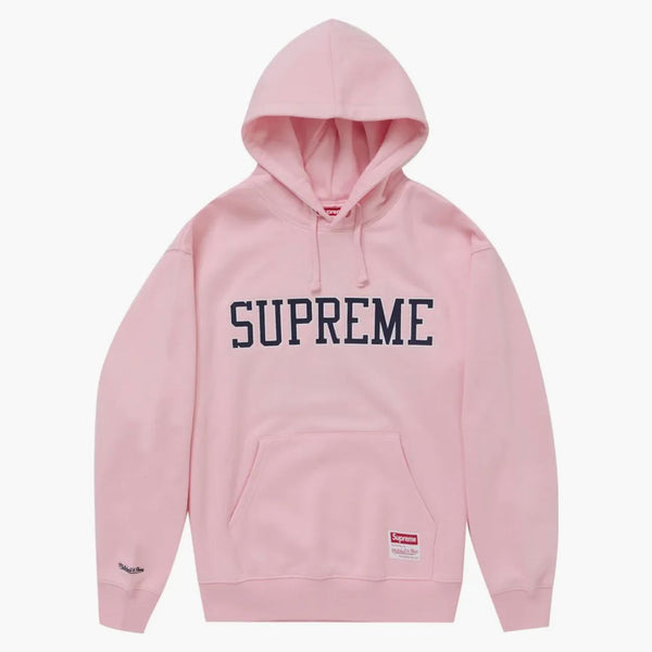 Supreme Mitchell & Ness NCAA Sweins Sweinshirt Pink