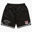 Supreme Mitchell & Ness Satin Basketball Short Black