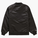 Supreme Mitchell & Ness Sequin Logo Varsity Jacket Black