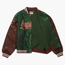 Supreme Mitchell & Ness Sequin Varsity Jacket Green
