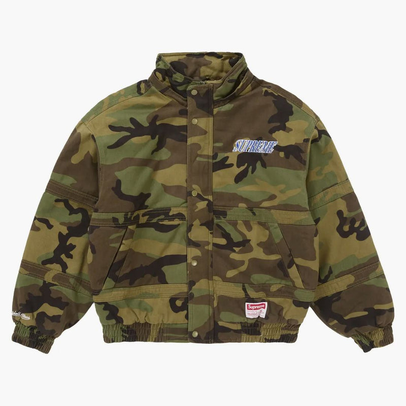 Supreme Mitchell & Ness Till Chaqueta del estadio Camo