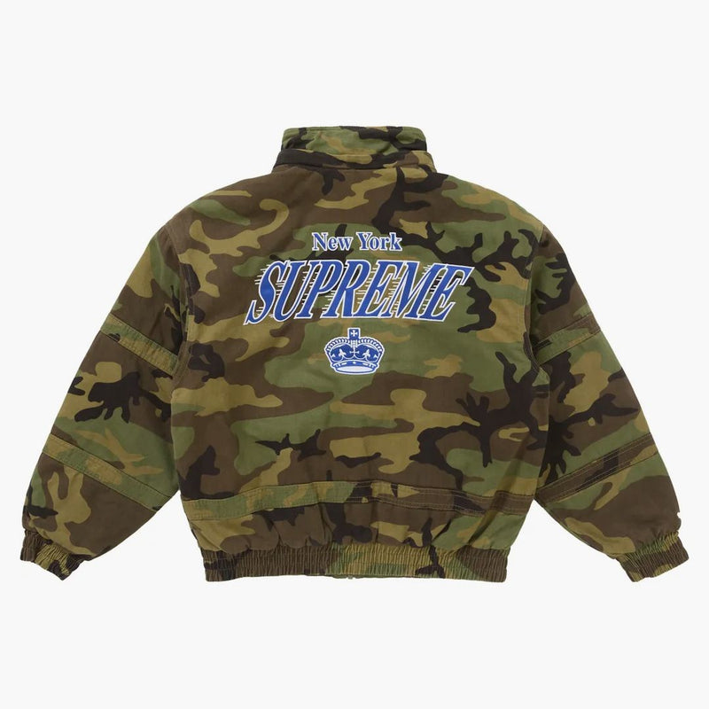 Supreme Mitchell & Ness Till Chaqueta del estadio Camo