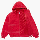 Supreme Mitchell & Ness till Stadium Jacket röd