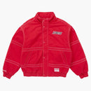 Supreme Mitchell & Ness till Stadium Jacket röd