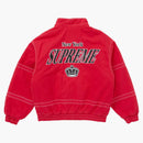 Supreme Mitchell & Ness till Stadium Jacket röd