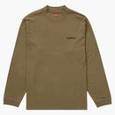 SUPREME Mock Neck L/S Top Abbronzatura scura