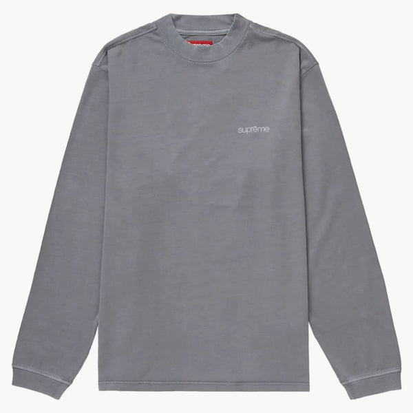 Nejvyšší falešný krk L/S Top (FW23) šedá