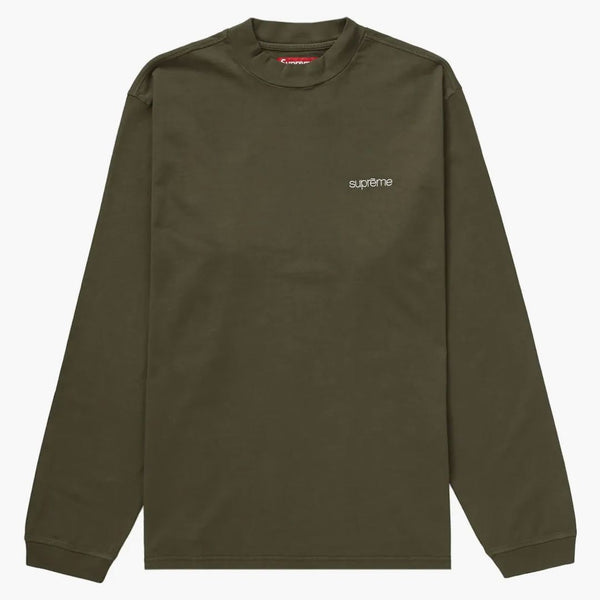 Nejvyšší falešný krk L/s Top (FW23) Olive