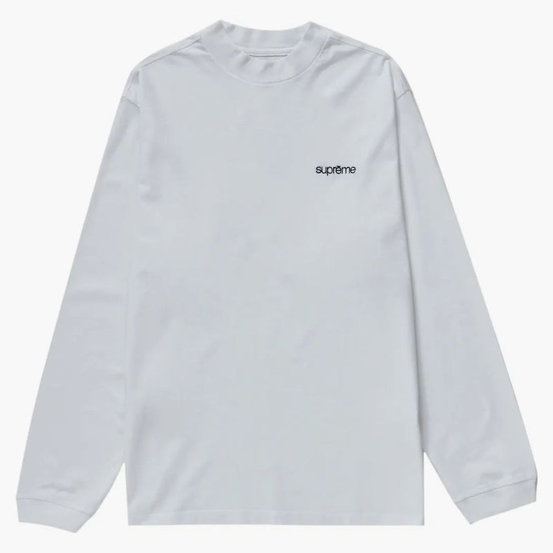 Supreme Mock Neck L/S Top (FW23) White