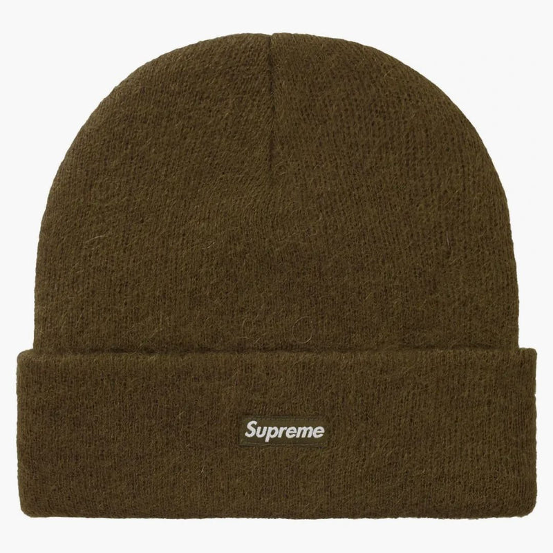 Supreme Mohair Beanie (fw23) Dark Olive