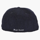 Supreme Mohair Box logo New Era Navy