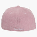 Supreme Mohair Box Logo New Era Pink