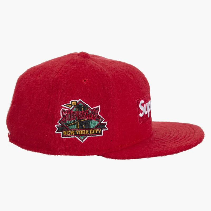 Supremo Mohair Box logo New Era Red