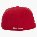 Supreme Mohair Box Logo New Era Red