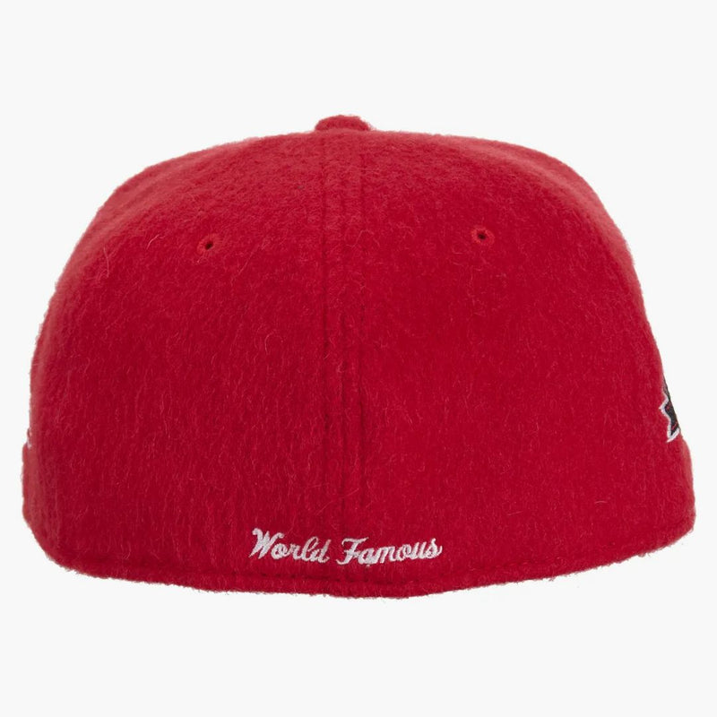 Supremo Mohair Box logo New Era Red