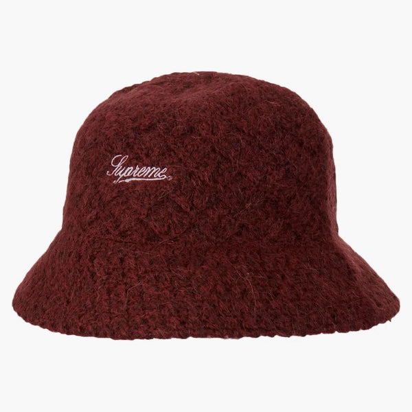 Supreme Mohair Crochet Crusher Dark Red