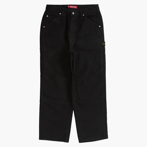 Supreme Moleskin podwójny malarz kolanowy (FW23) Czarny