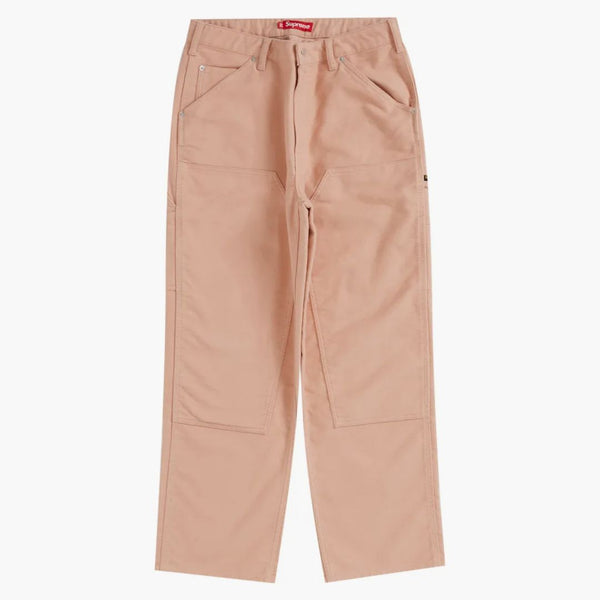 Supreme Moleskin Pinter Pintor de doble rodilla (FW23) Rosa polvorienta