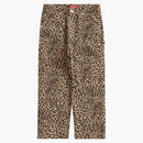 Supreme Moleskin Double Knee Painter Pant Leopard