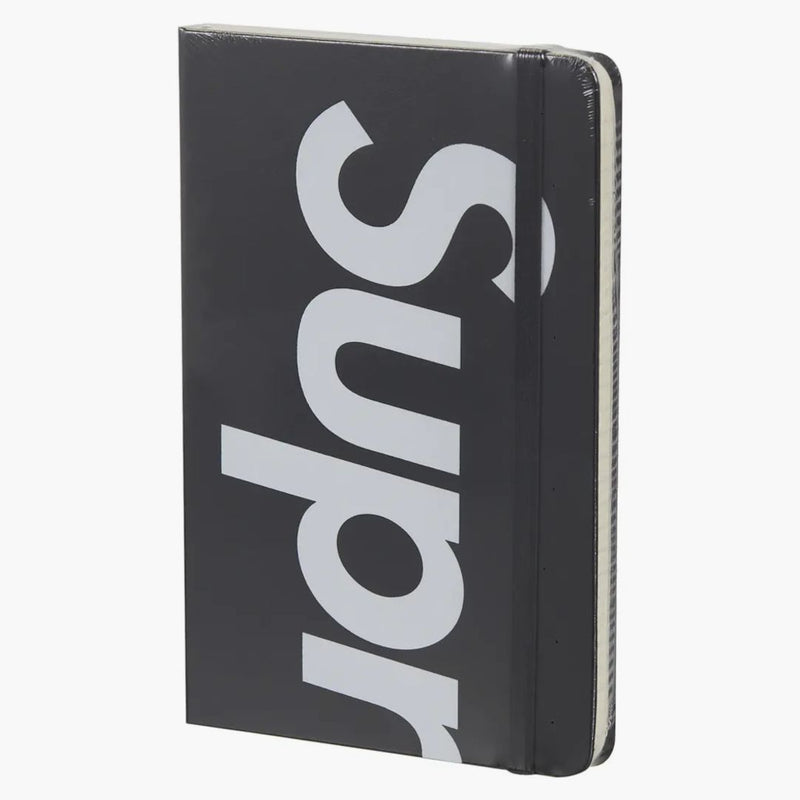 Supreme Moleskin Notebook Large Black
