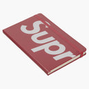 Supreme Moleskin Notebook Large Red