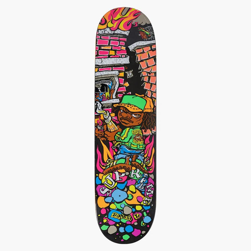 Supreme Molotov Kid Skateboard Black